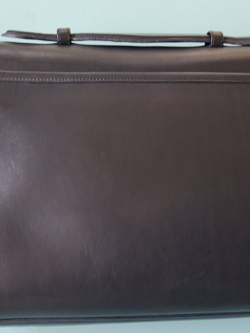 Vintage Coach Court Crossbody in Navy 9870 - Picture 4 of 16